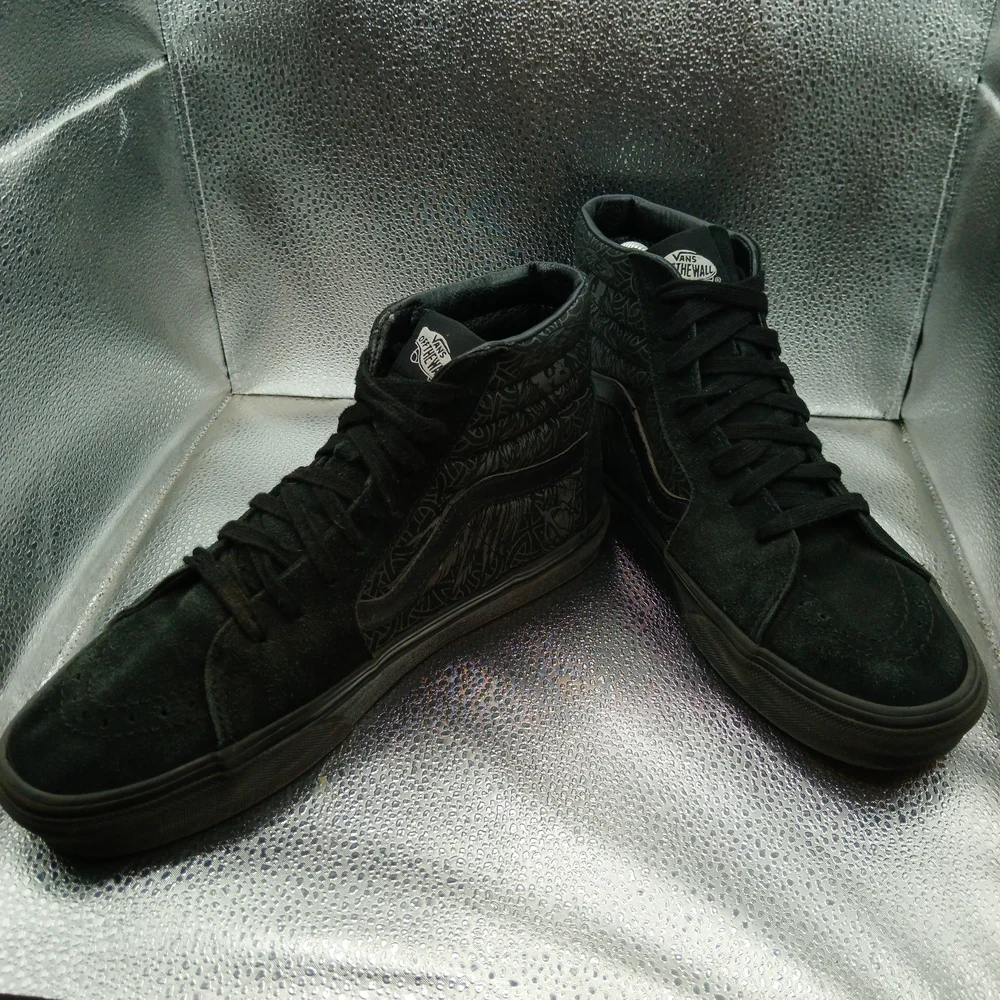 Vans Black Sk8-Hi Raven High-Top Sneakers Men's Size 8.5